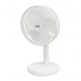 Ventilator de masa cu acumulator, 14 cm, alb - TF 14B